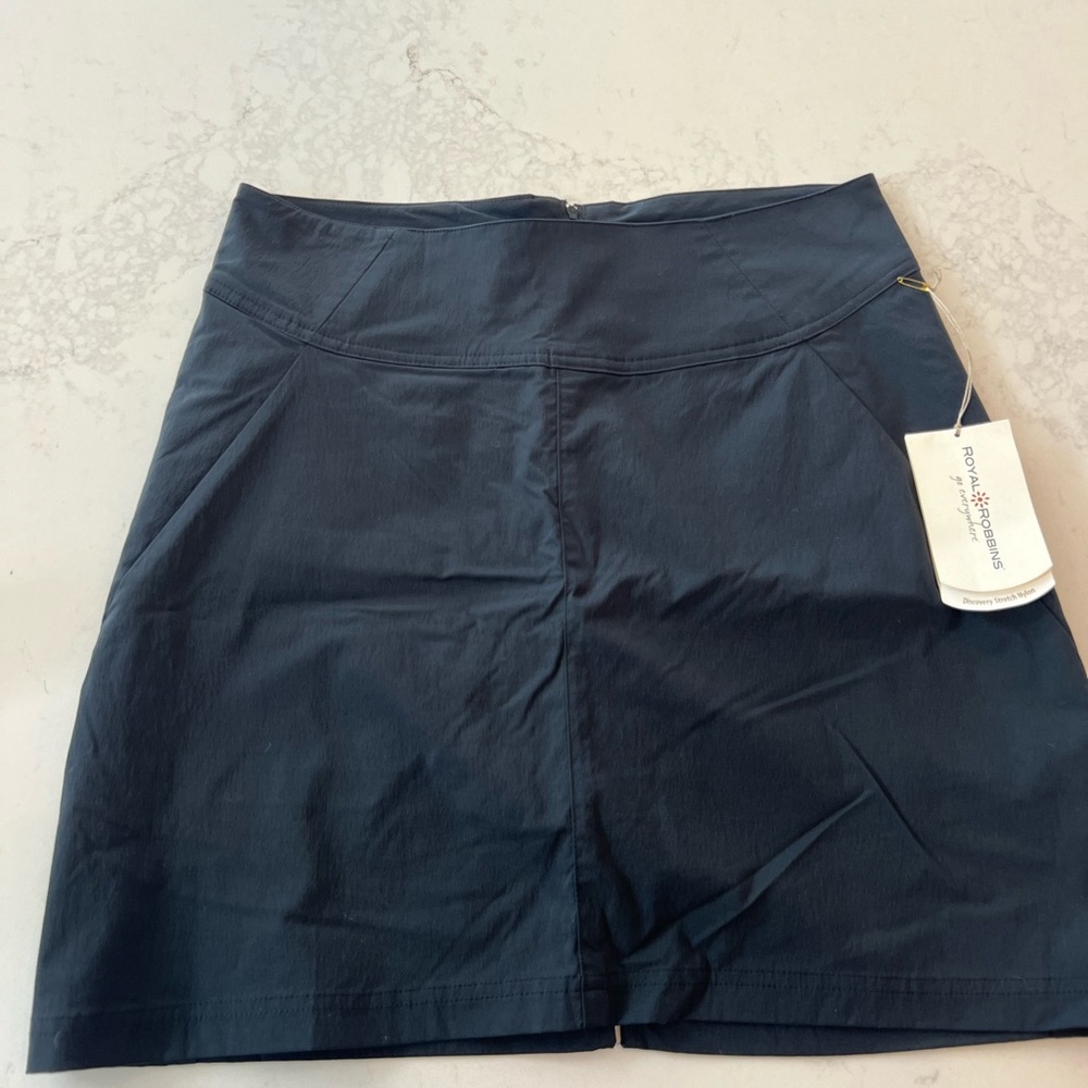 Royal Robbins Go Everywhere Discovery Stretch Nylon Skort, Size 8